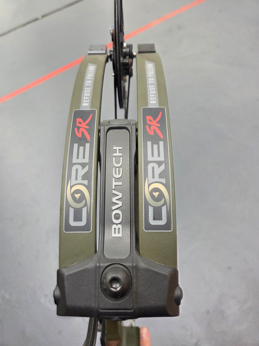 Bowtech Core SR Rh 70# OD Green Hunting Bow Shop Demo Bow Only