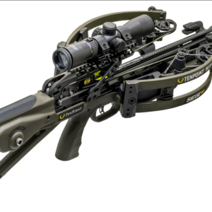 TenPoint Siege 425 Crosssbow Package, ACUslide, Rangemaster 100 Scope, Moss Green